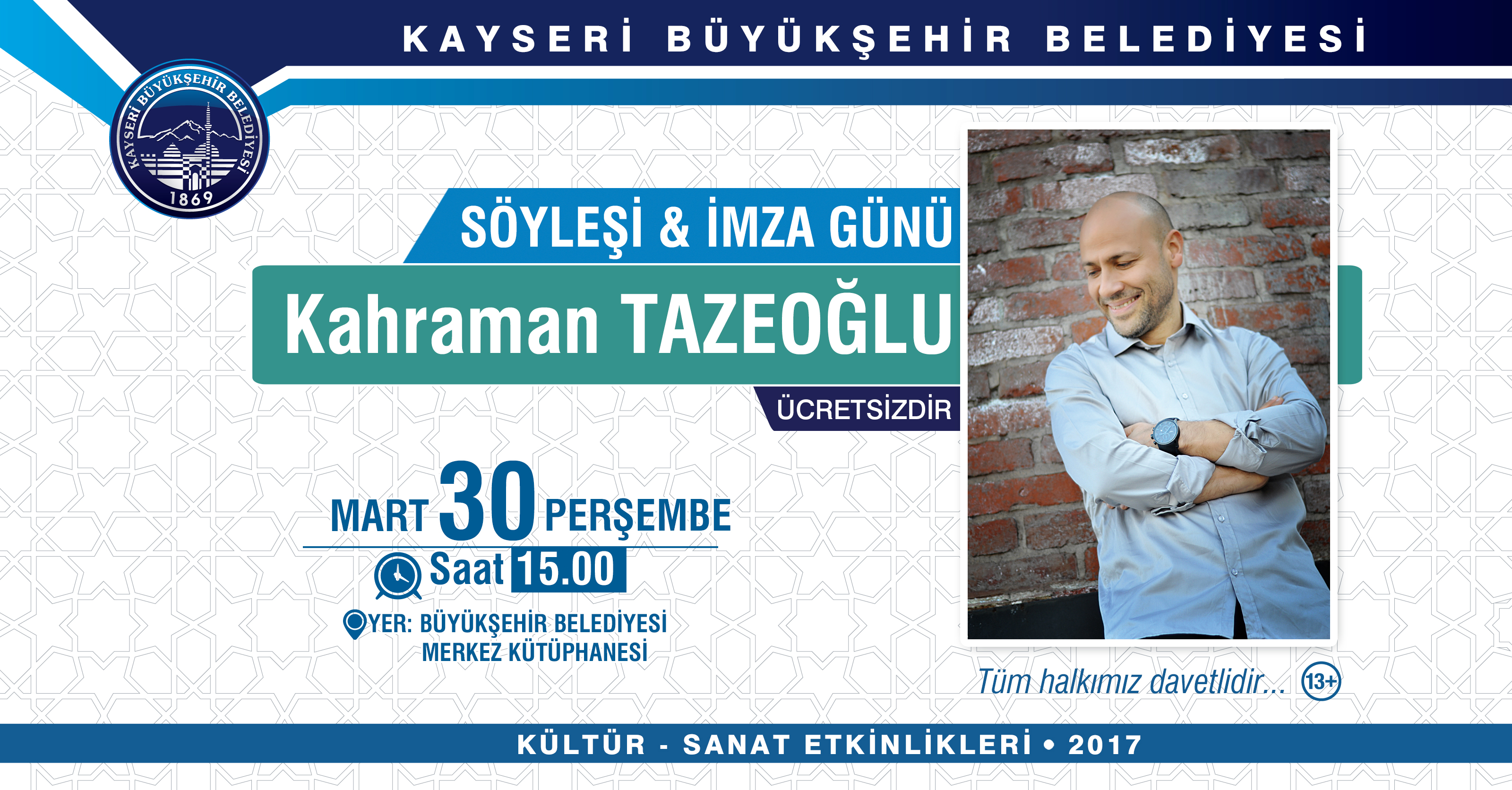 Kahraman Tazeoğlu İmza Günü
