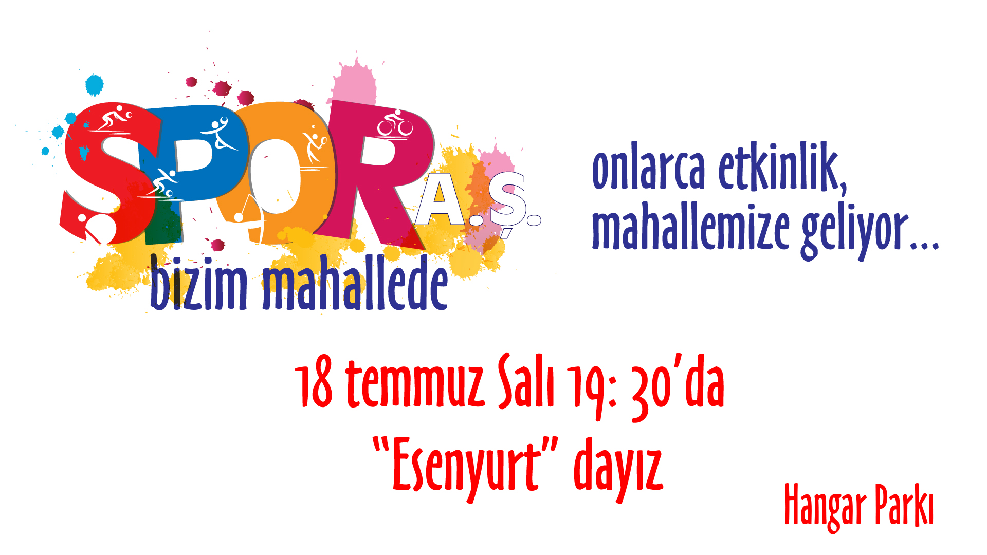 Spor A.Ş Esenyurt Mahallesinde