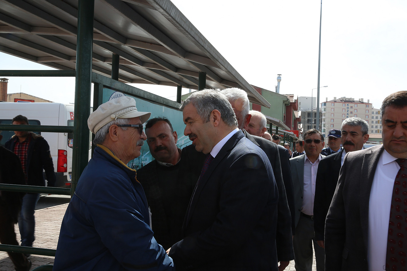 Başkan Çelik Doğu Garajı'nda