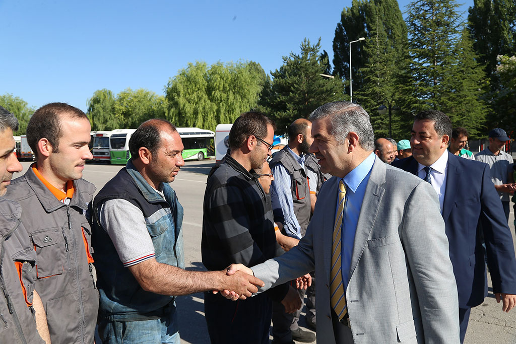 Büyükşehir'de Bayramlaşma