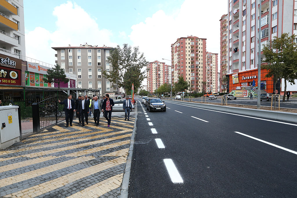 Güzel Talas'a Modern Cadde