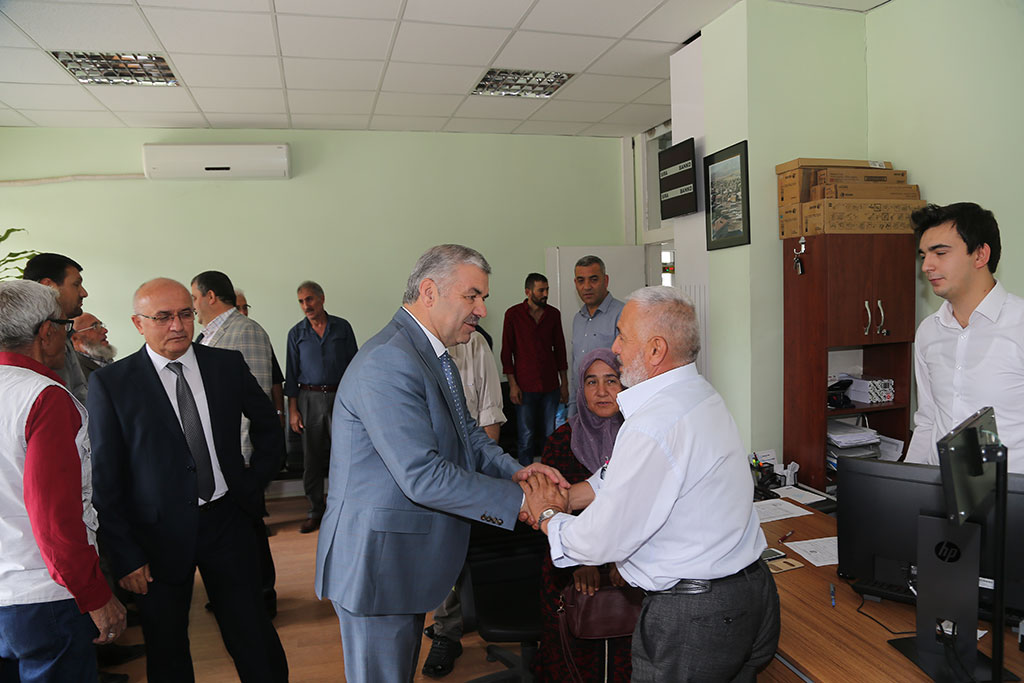 Büyükşehir'de Bayramlaşma