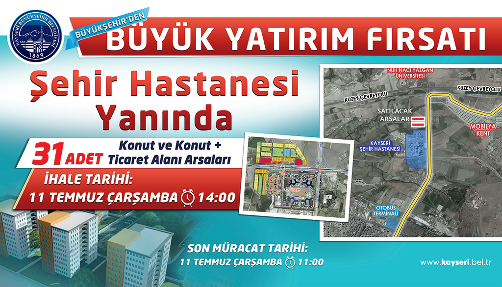 Büyükşehir'den Yatırımcılar İçin Yeni Fırsatlar