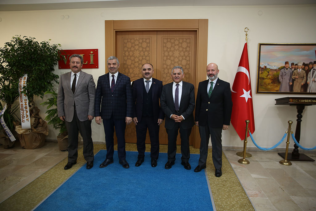 Başkanlar'dan Vali Günaydın'a Ziyaret