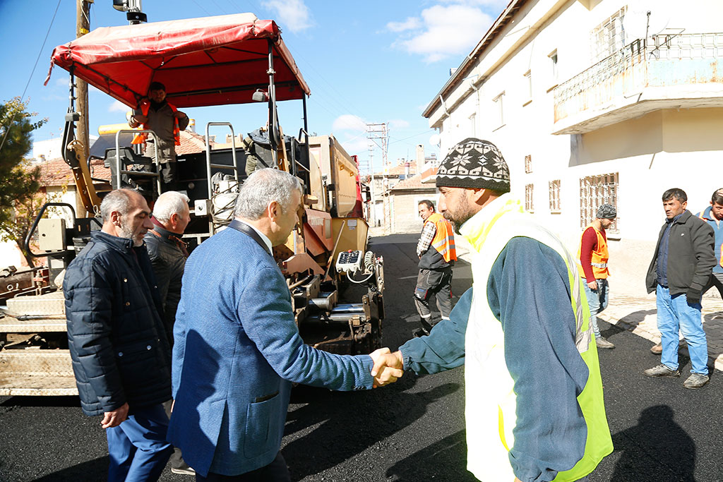 Başkan Çelik Bu Kez de Pınarbaşı'nda