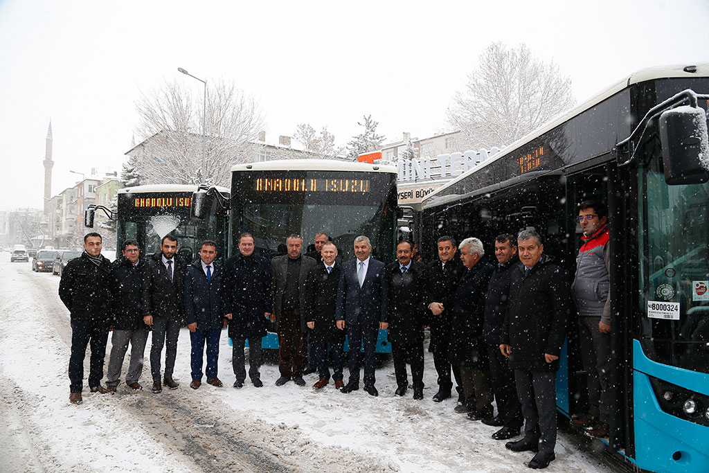 Terminal İçin Yeni Servis Araçları Hizmette