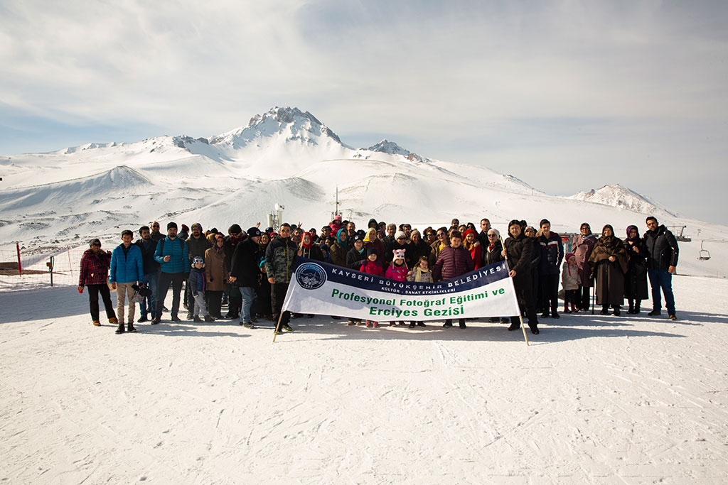 Büyükşehir'den Erciyes Gezisi