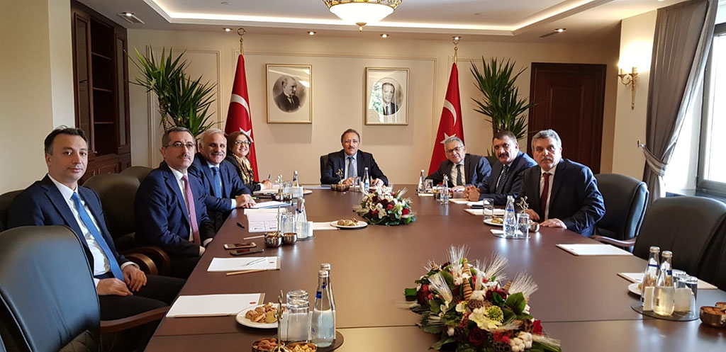 Başkan Büyükkılıç'ın Görüşme Trafiği