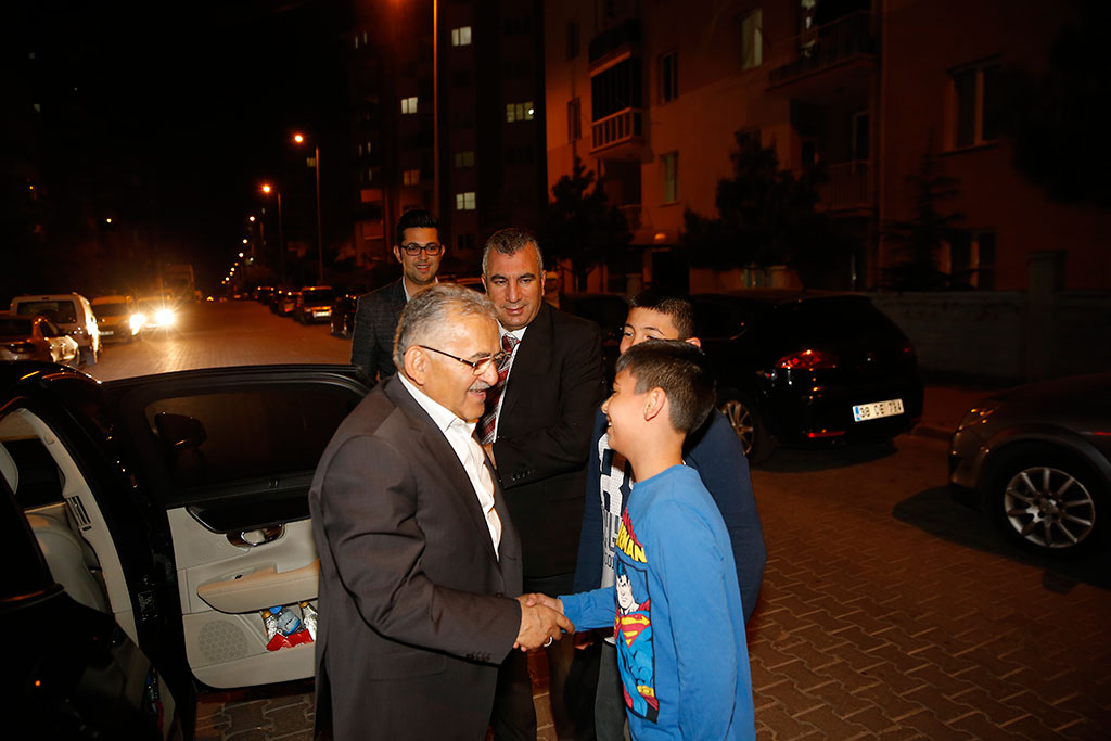 Çocuklar Davet Etti, Başkan Kabul Etti