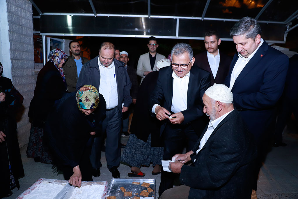 Başkan Büyükkılıç Bünyan'da 