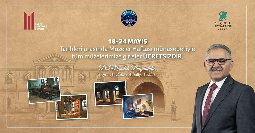 Müzeler Haftası'nda Büyükşehir'den Hediye