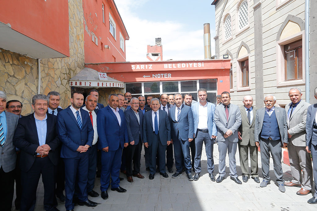 Başkan Büyükkılıç İki İlçeyi Ziyaret Etti