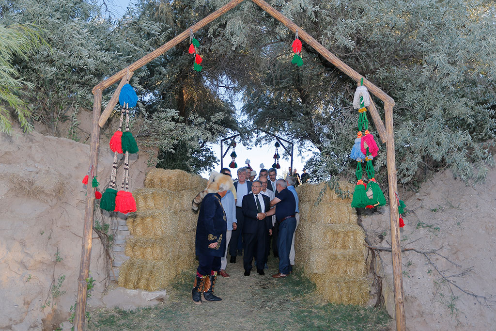 Başkan Büyükkılıç, Yer Altı Müzesinde 