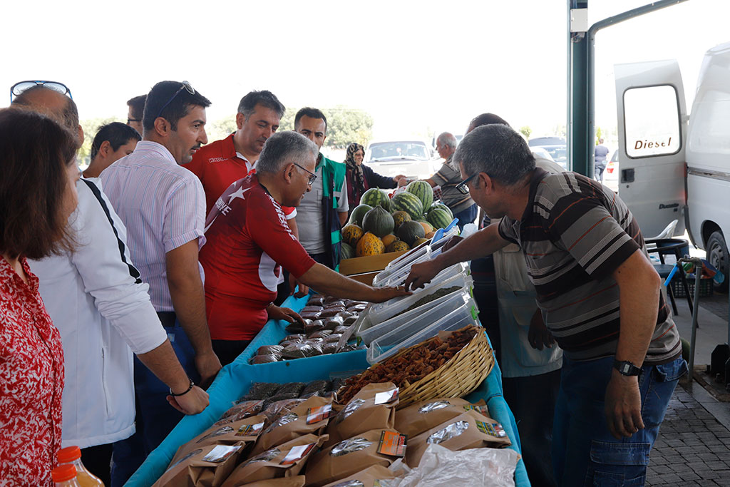 Başkan'dan Doğal Ürünlere Çağrı 