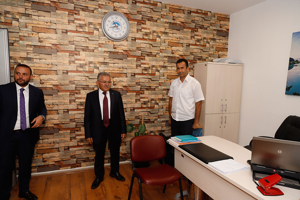 Başkan Büyükkılıç'tan Sporun Kalbine Ziyaret