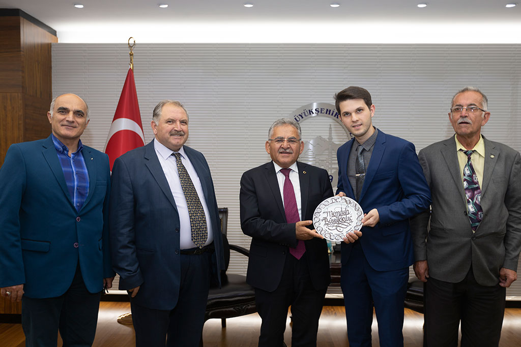 Yeni Yönetimlerden Başkan'a Ziyaret 