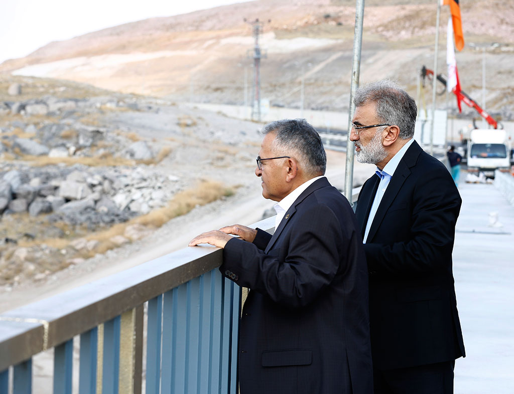 Başkan Büyükkılıç Derevenk Viyadüğü'nde