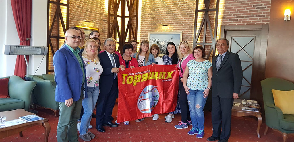 Ukraynalı Turizmciler Kayseri'ye Hayran