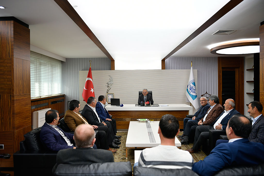 Ziraat Odalarından Başkan Büyükkılıç'a Teşekkür 