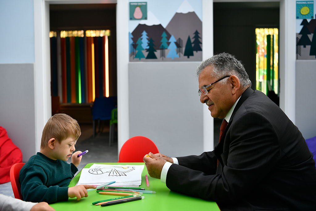 Başkan Büyükkılıç Sosyal Tesislerde