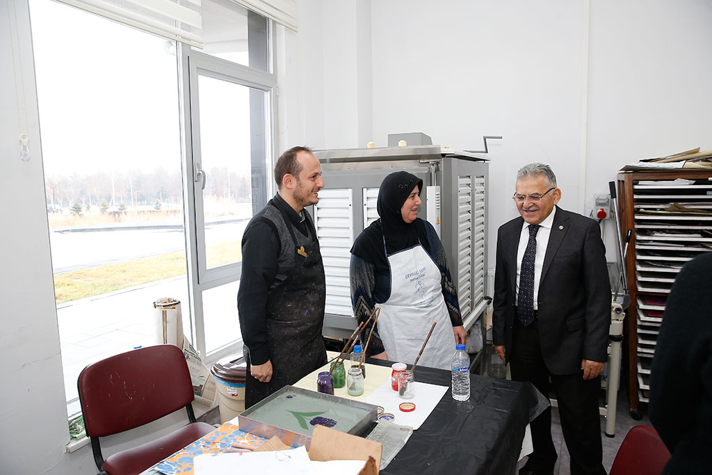 Başkan Büyükkılıç KAYMEK Akademi'de 