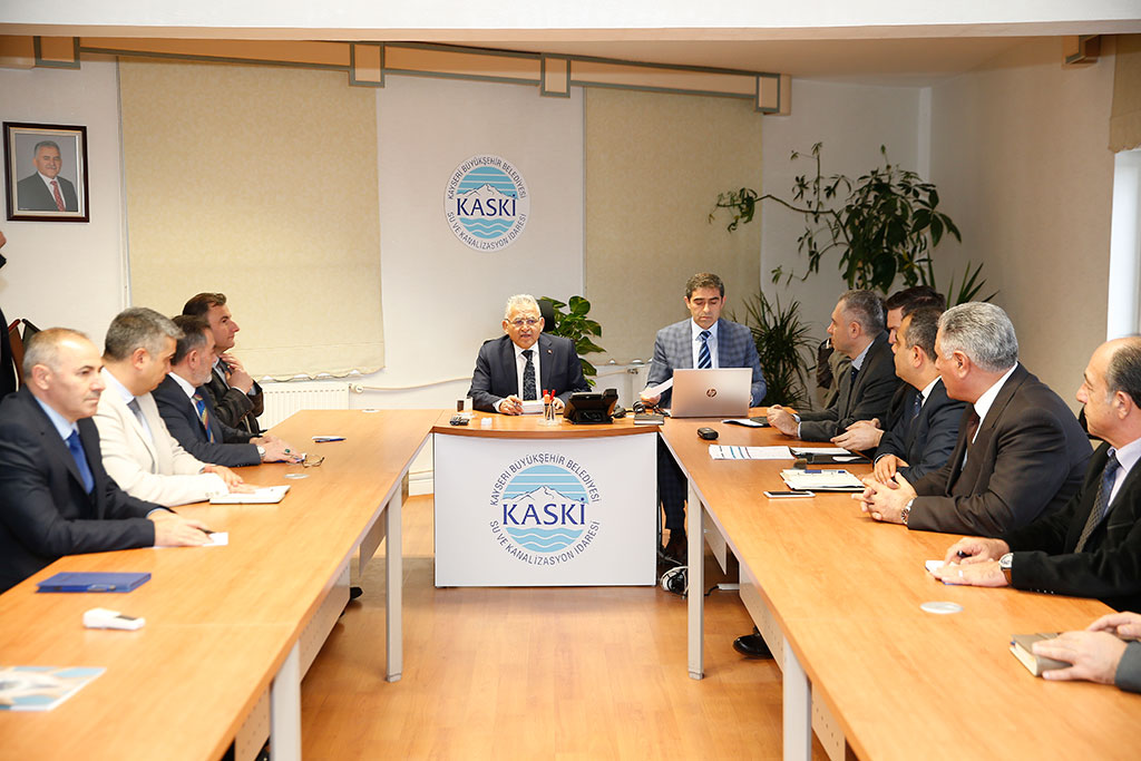KASKİ'de Planlama Toplantısı 