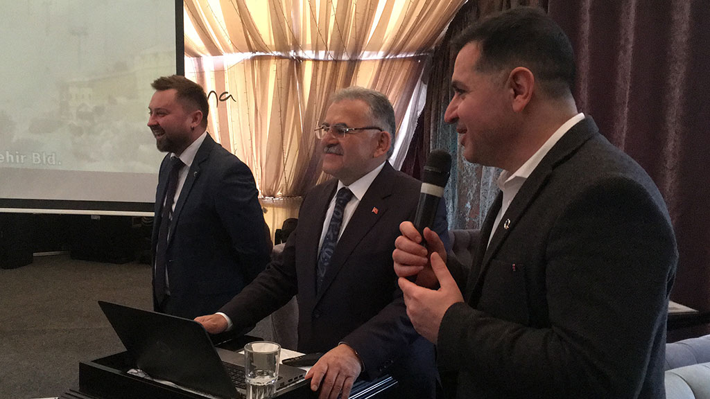 Başkan Büyükkılıç'a Ukrayna Fahri Doktora 