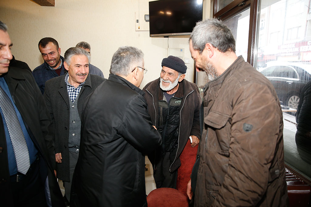 Başkan Büyükkılıç, Argıncık Esnaflarıyla 