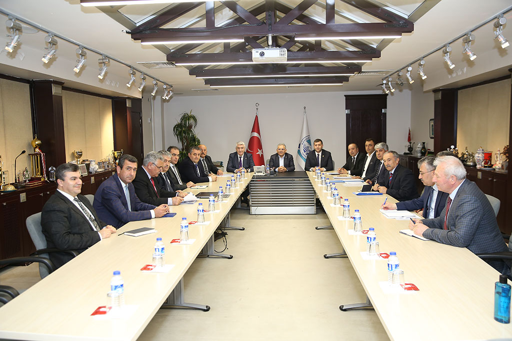 Büyükşehir'de Yatırım Koordinasyon Toplantısı