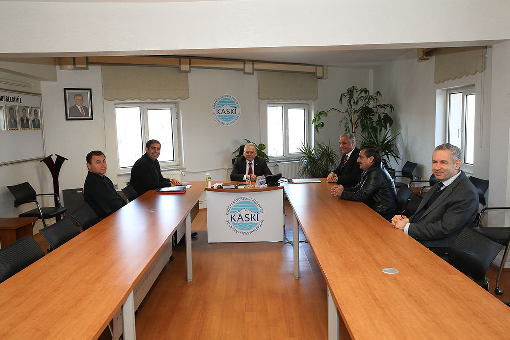 Başkan Büyükkılıç KASKİ'de Toplantı Yaptı
