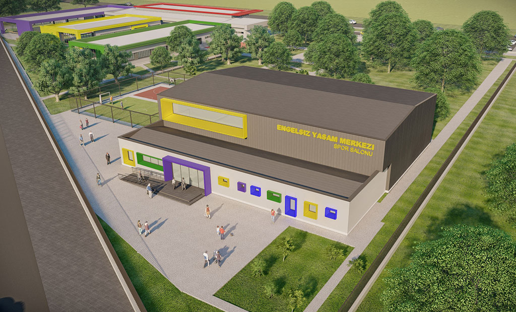 Besime Özderici Engelsiz Yaşam Merkezi'ne Spor Salonu Yapılacak 