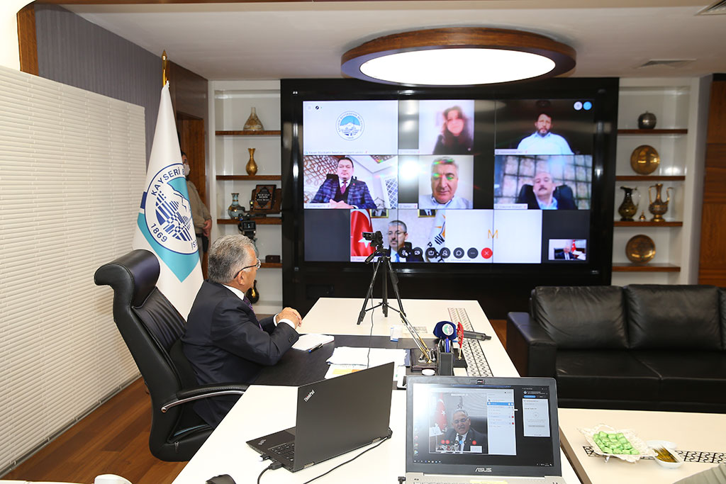 Yedi İl Başkanıyla Kayseri Zirvesi 