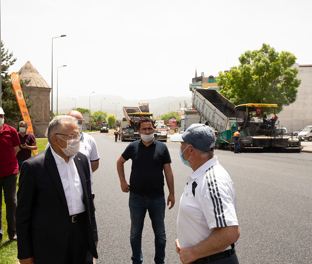 Başkan Büyükkılıç Yine Sahada
