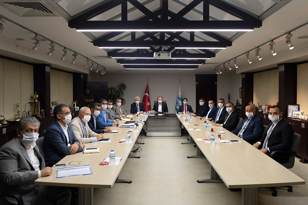 Büyükşehir'de Yatırım Toplantıları Devam Ediyor