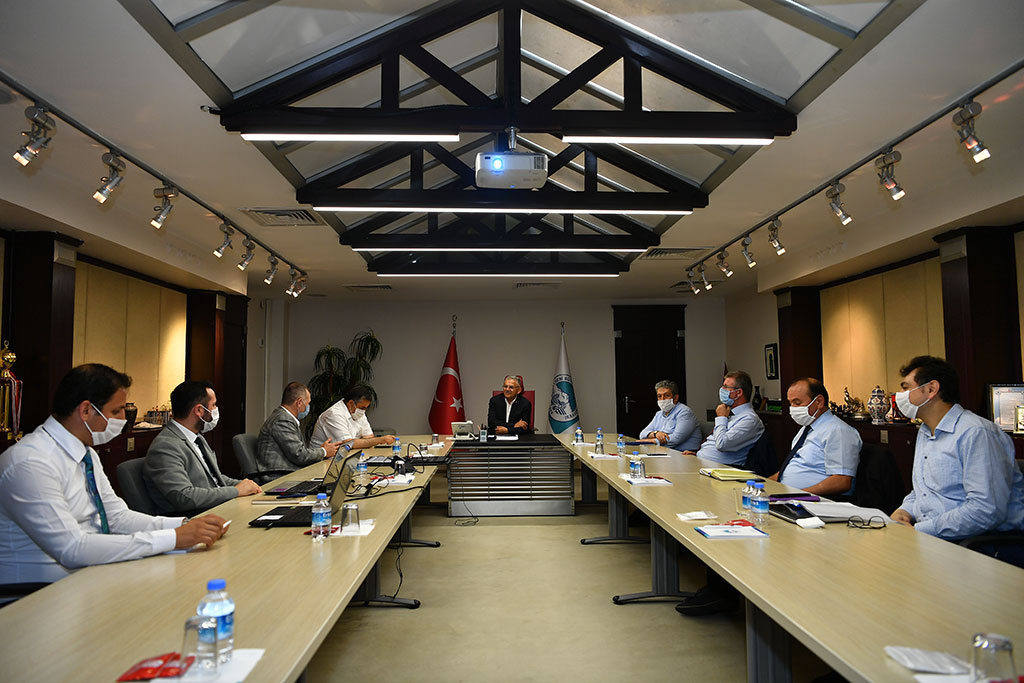 Başkan Büyükkılıç'tan Ulaşım Koordinasyon Toplantısı