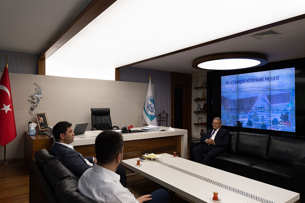 Kütüphaneler ve Yayımlar Genel Müdürü'nden Başkan Büyükkılıç'a Ziyaret 