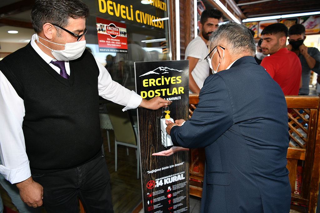 Başkan Büyükkılıç Uyarılarına Erciyes'te Devam Etti