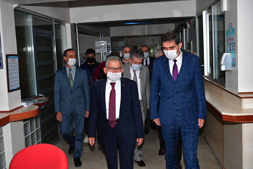 Başkan Büyükkılıç, Bu Kez KASKİ'de Yatırımları Masaya Yatırdı