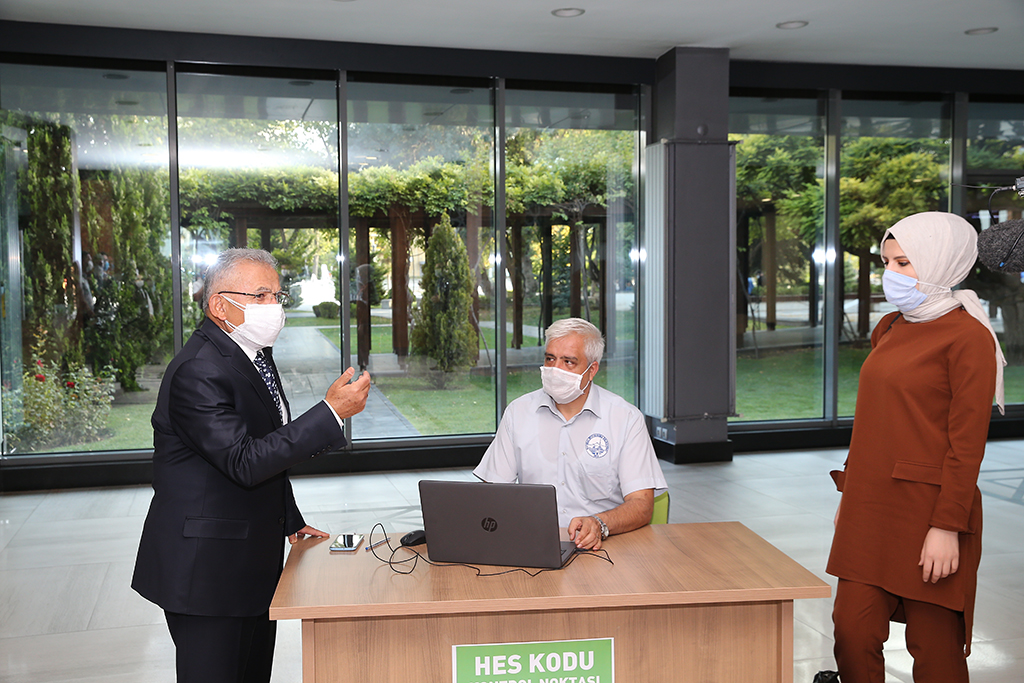 Doktor Başkan'dan Büyükşehir'de 