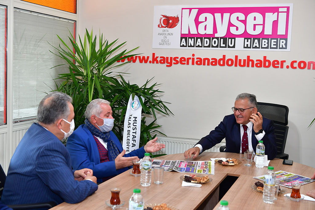 Başkanlardan Güçlerini Birleştiren Üç Gazeteye Hayırlı Olsun Ziyareti