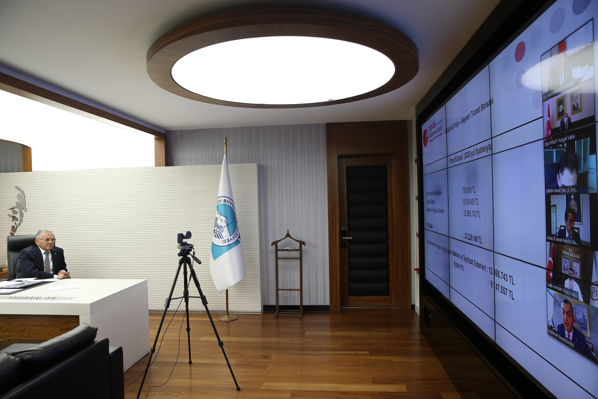 Başkan Büyükkılıç Oran Toplantısına Katıldı