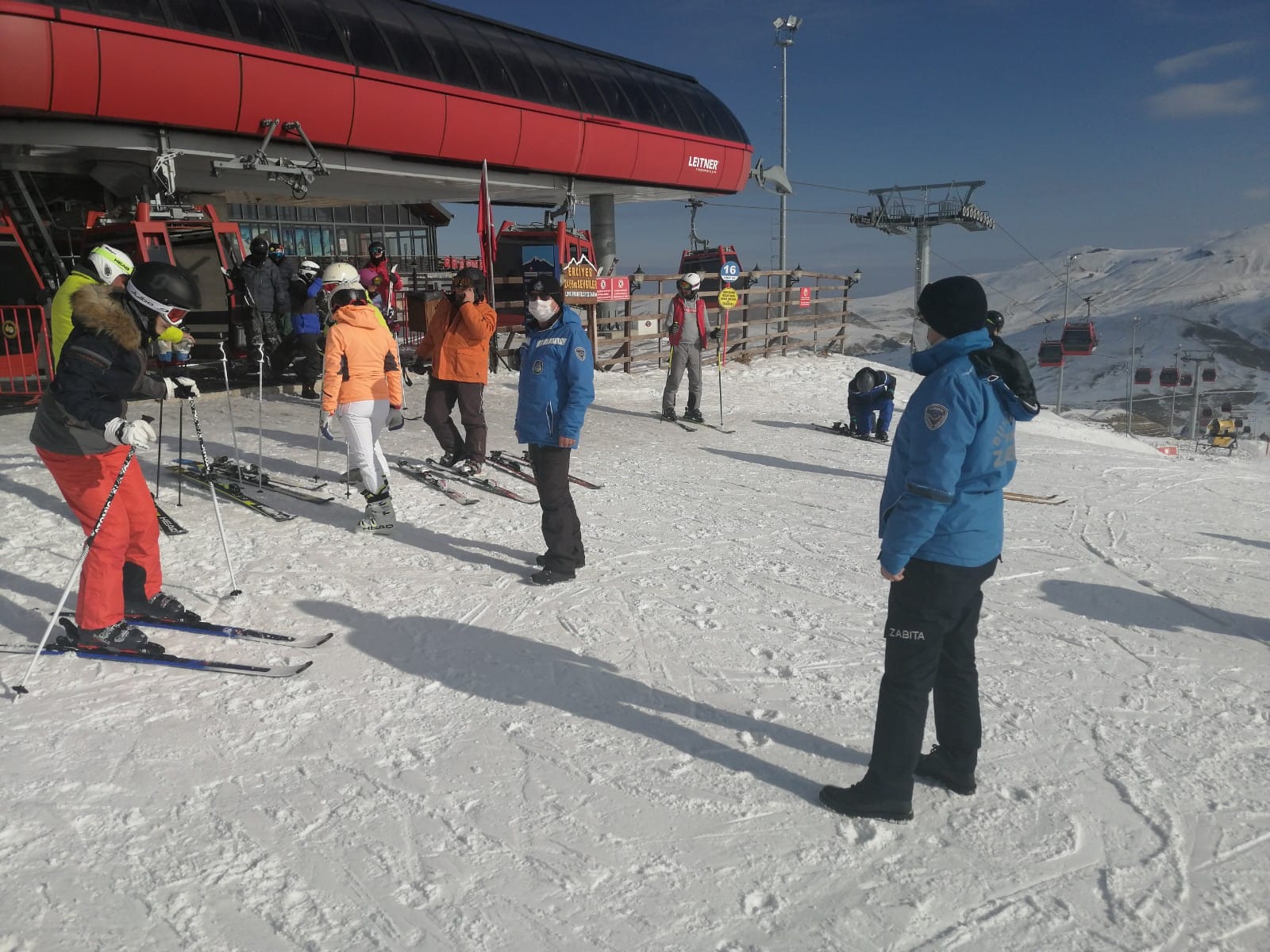 Büyükşehir Zabıtasından Erciyes'te Denetim