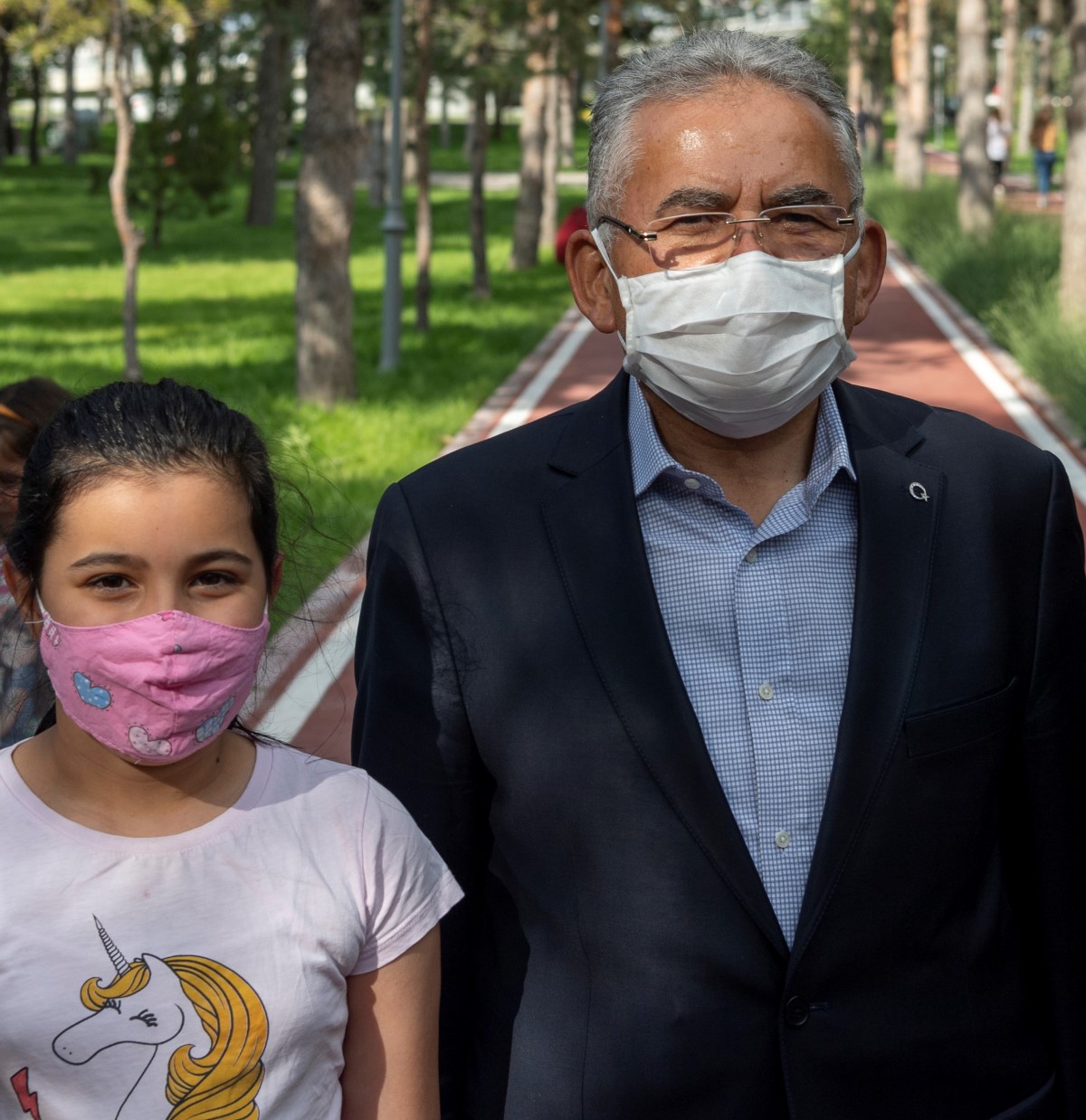 Büyükşehir’den Çocuklara Özel Maske