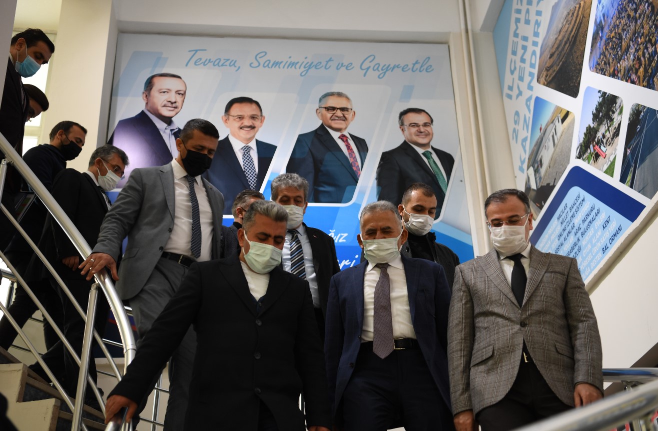 Başkan Büyükkılıç, Erciyes’in Eteği Hacılar’da