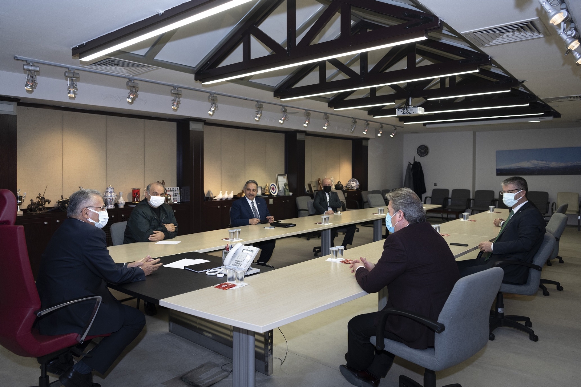 Büyükşehir’de “Başkanlar” Zirvesi