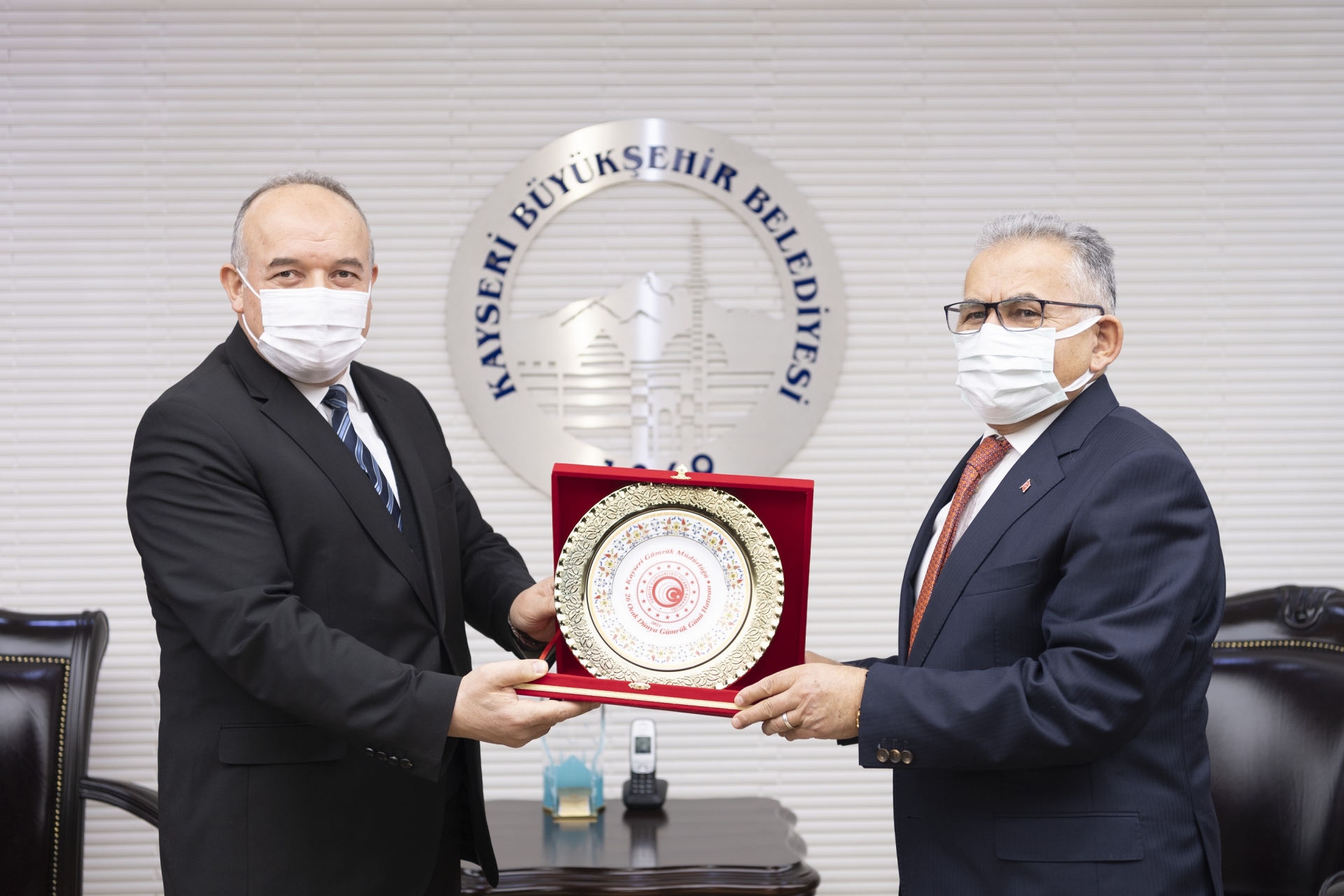 Dünya Gümrük Günü’nde Başkan Büyükkılıç’a Ziyaret