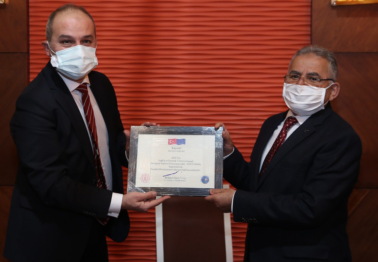 Erciyes'e Bir Ödül de Avrupa Komisyonun'ndan