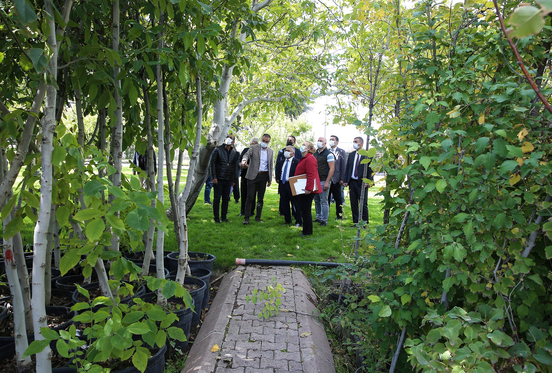 Büyükkılıç Fidanlık Denetledi, Dikilen Çiçek Sayısı 10 Milyona Ulaştı