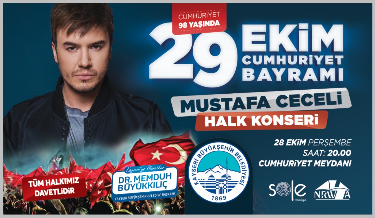 Büyükşehir'den 29 Ekim’e Özel Konser