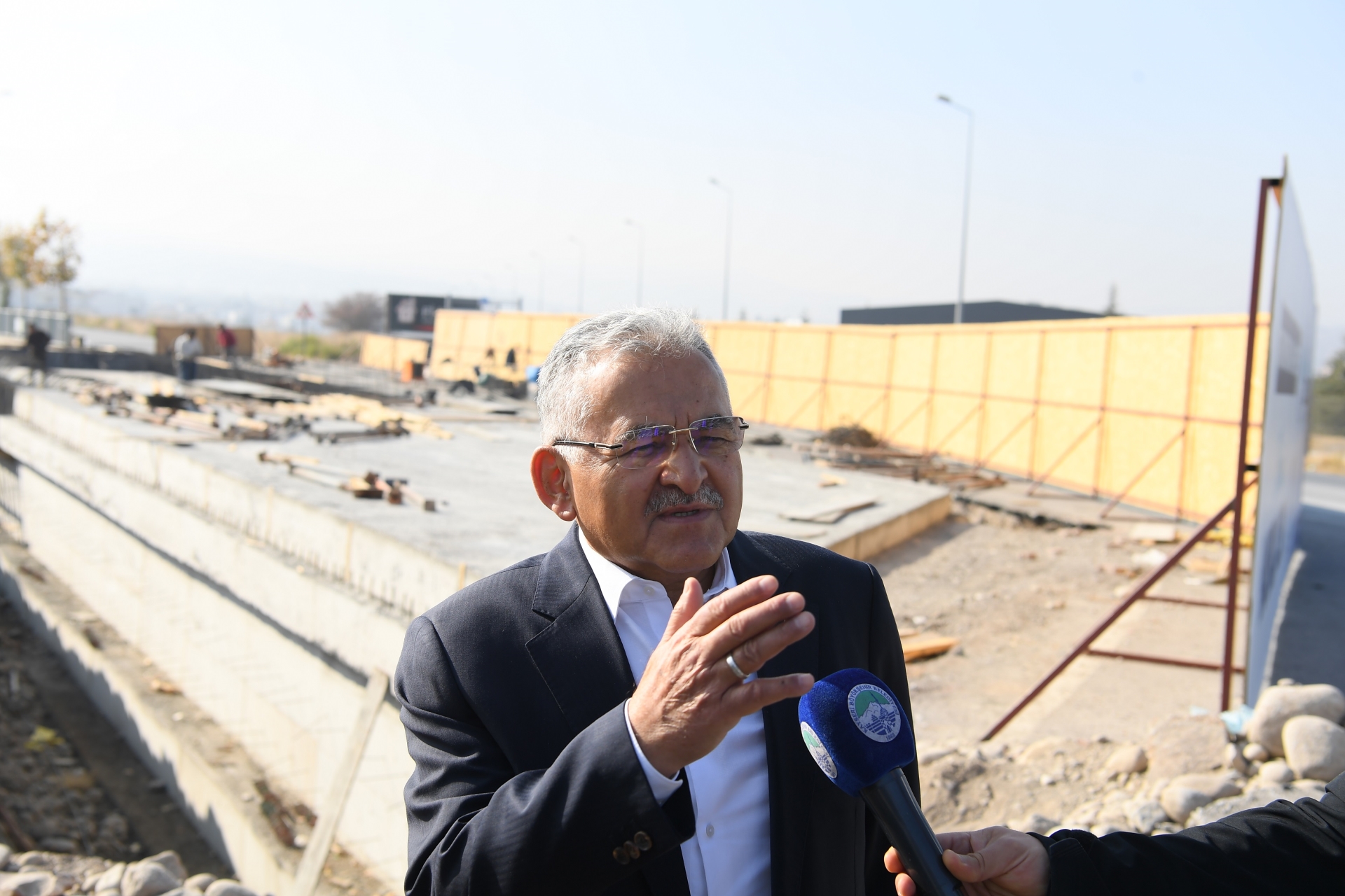 Başkan Büyükkılıç’tan “4 Şeritli Yol ve Menfez Çalışmaları” Denetimi